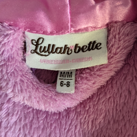 Girls fluffy robe - Picture 2 of 4